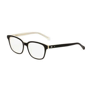 Sama ALICIA Black Cream Eyeglasses 54mm
